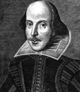 Engraving of William Shakespeare