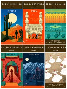 Rui's Designs for 'Cocoa Hernando' Chocolate Brand Book Cover