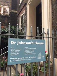 Dr Samuel Johnson's Dictionary House