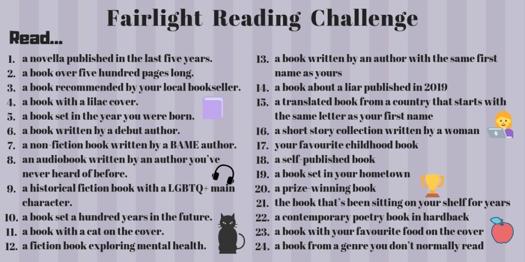 Fairlight Reading Challenge